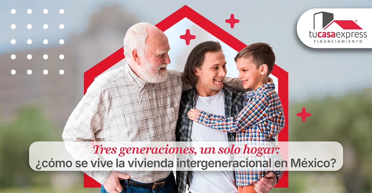 🏠La vivienda intergeneracional: cómo viven juntos abuelos, hijos y nietos en un solo hogar 1 vivienda intergeneracional México