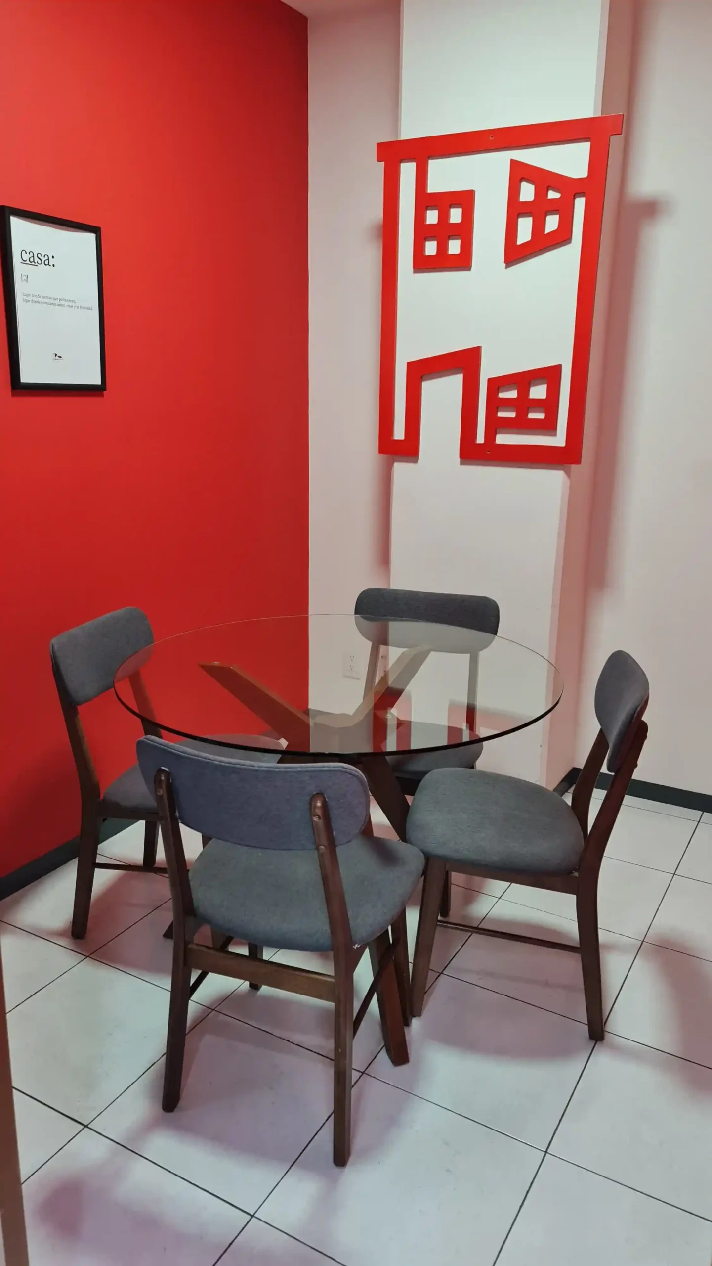 Área de atención de la sucursal Hamburgo